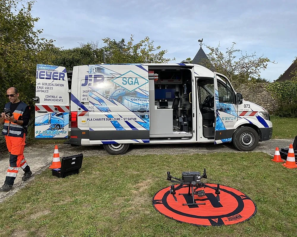 Inspection par drone