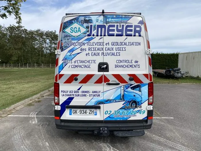Fourgon d'inspection caméra SGA J.Meyer