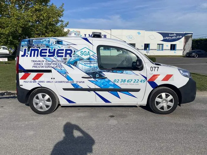Technicien SGA J.Meyer habilité pour intervention en hauteur